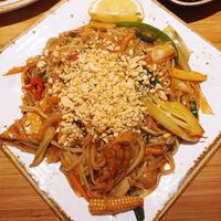 Pad Thai Tofu noodles at Bamboo Inn in North West London
