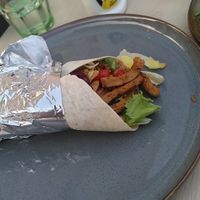 Wrap Vegano at Florence Cafe in Benalmadena