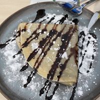 Chocolate crepe vegan 👌🏻   at Florence Cafe in Benalmadena