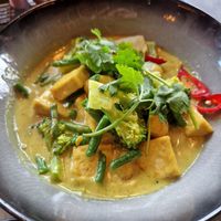 Vegan coconut curry at Mr Chow in Schiedam