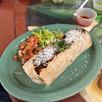 Vegan burrito  at El Papagayo in Carmichael