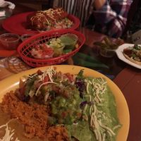 Combo meal of sopa with enchilada and then a chimichanga  at El Papagayo in Carmichael