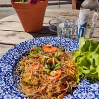 Asian salad at Zur Freiheit-Landshuter Suppenküche in Landshut