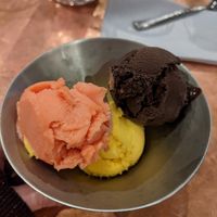 Sorbet at The Alchemist in Edinburgh