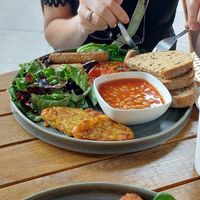 Excellent cooked breakfast. at Dulce Coffee and Kitchen in East London