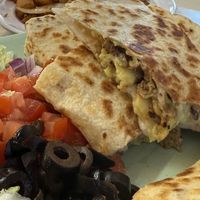 Vegan Breakfast Quesadilla 10/10   at Mattie's Diner in Charlotte
