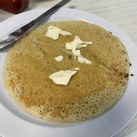 Vegan flapjack. I wish I lived closer. This place is the best !  at Mattie's Diner in Charlotte