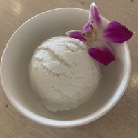 Coconut ice cream…to die for! 🤤  at Kau Kau in Sacramento