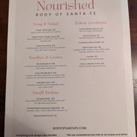  at Body Cafe in Santa Fe