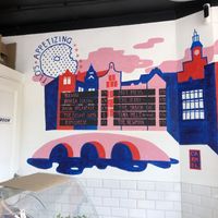   at Flo's Appetizing in Amsterdam