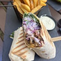 Gyro wrap  at Ma'Rinas - Veggiezz in Karlsruhe