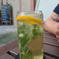 Mate-Zitrone-Minze Limonade at Ma'Rinas - Veggiezz in Karlsruhe