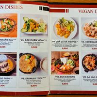 Vegan menu pages at NÔÔRI at NÔÔRI - Maybe closed in Berlin