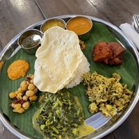 Vegan thali - Nadia Vege Cafe  at Nadia Vege Cafe in Kuala Lumpur