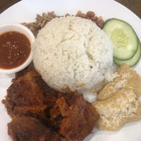 Nasi Lemak ocean   at Nadia Vege Cafe in Kuala Lumpur
