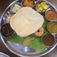 Amazing thali! (With vegan dessert)   at Nadia Vege Cafe in Kuala Lumpur