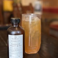 Oh the amazing Kombouchas here in Malaysia!!!!  at Nadia Vege Cafe in Kuala Lumpur