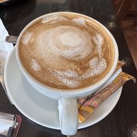 Coffee with soy milk- you have to ask for it  at Nadia Vege Cafe in Kuala Lumpur