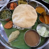 Vegan Thali at Nadia Vege Cafe in Kuala Lumpur