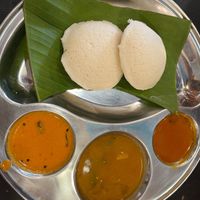 delicious Idly at Nadia Vege Cafe in Kuala Lumpur