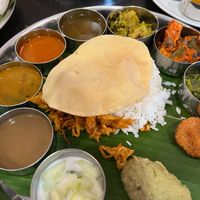 Vegan Thali at Nadia Vege Cafe in Kuala Lumpur