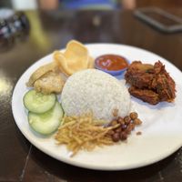 The fish item  at Nadia Vege Cafe in Kuala Lumpur