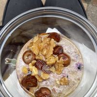 Oatmeal with syrup and walnuts 👍🏻  at Vital Foods in Copenhagen