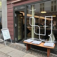 Shop front  at Vital Foods in Copenhagen