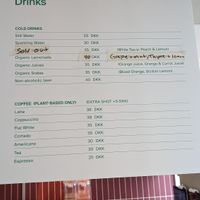 Fully Vegan Menu, July 2024 at Vital Foods in Copenhagen