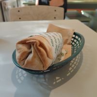 Jackfruit buritto at Vital Foods in Copenhagen