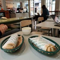 Wraps: Jackfruit Chipotle, Mushroom Mince at Vital Foods in Copenhagen