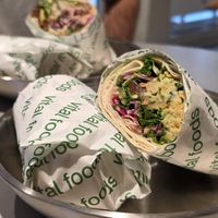 Chickpea hummus at Vital Foods in Copenhagen