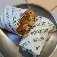 Black beans and sweet potato at Vital Foods in Copenhagen