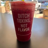 Energy juicees  at Clean Juice in Raleigh