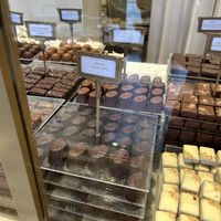 Noisettine, Truffel, Pompadour, Altesse 7,20€  at Mary - Galerie de la Reine in Brussels