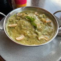 korma curry  at Namaste India in Norwich