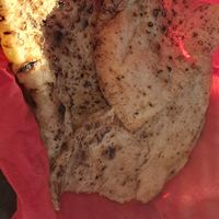 Vegan butter naan at Namaste India in Norwich