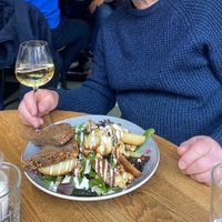 Roasted cauliflower saladd  at Hortus Grand Cafe in Leiden