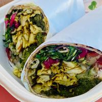 Mixed Grill Wrap at Plant Daddy's Kitchen in Oceanside