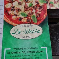  at Pizzeria La Bella in Czestochowa