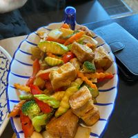 Vegan wok 🌱 at Thai Garden Restaurang in Tomelilla