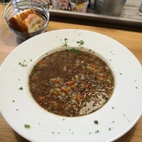Linsensuppe at Café Weitwinkel in Balingen