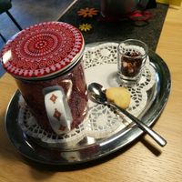 Früchtetee at Café Weitwinkel in Balingen