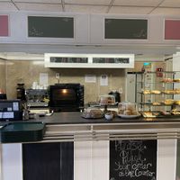 Counter  at Hidden Gem Cafe in Inverness