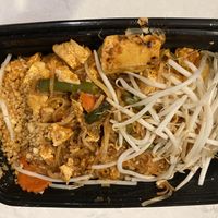 Pad Thai #1 takeout with vegetables, tofu & no egg.   at Kiin Imm Thai in Vienna