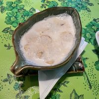 Banana with coconut (dessert)  at Akar Cafe in Lovina