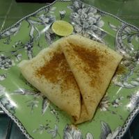 Vegane Crepes at Akar Cafe in Lovina