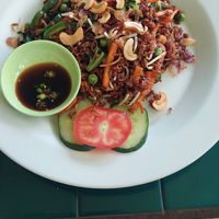 fried rice at Akar Cafe in Lovina