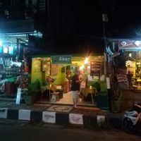 From the outside at Akar Cafe in Lovina