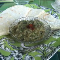 Babaganoush at Akar Cafe in Lovina